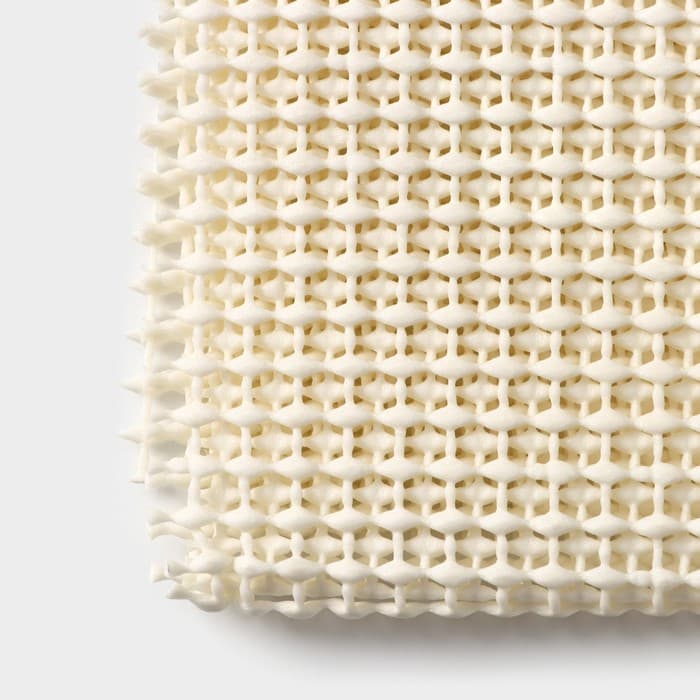 Подложка под ковёр противоскользящая Доляна, 60×120 см, бежевая