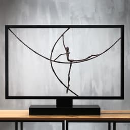 Металлическая фигурка большая «Окно в ...», 160×18×120 см