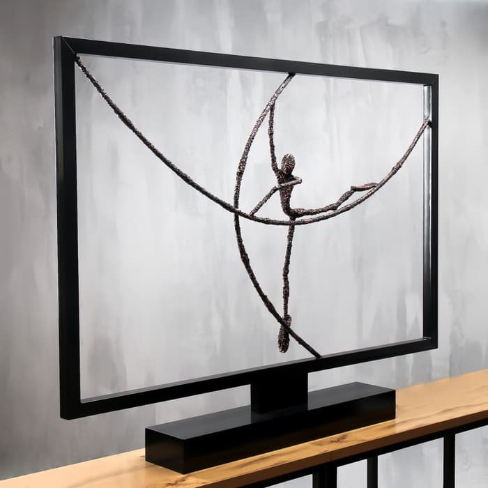 Металлическая фигурка большая «Окно в ...», 160×18×120 см