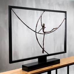 Металлическая фигурка большая «Окно в ...», 160×18×120 см