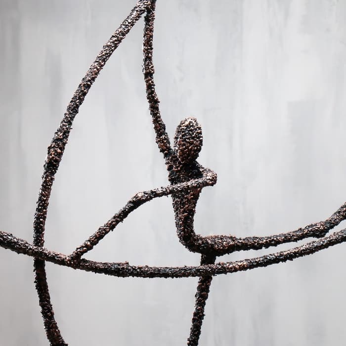 Металлическая фигурка большая «Окно в ...», 160×18×120 см