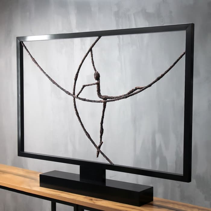 Металлическая фигурка большая «Окно в ...», 160×18×120 см