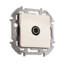 Розетка ТВ Legrand INSPIRIA, скрытая, одноместная, оконечная, 1.5 дБ - 0-2400 МГц, слоновая кость