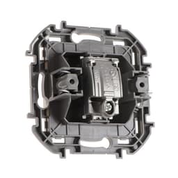 Розетка ТВ Legrand INSPIRIA, скрытая, одноместная, оконечная, 1.5 дБ - 0-2400 МГц, слоновая кость