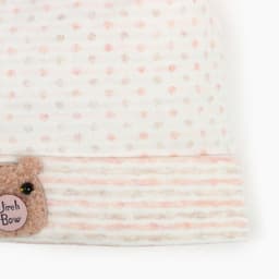 Шапка для девочки, размер 40-42 (3-6 мес.), светло-розовая