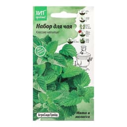 Семена Мята и мелисса «Набор для чая», 0.23 г, смесь, «АгроСидсТрейд»