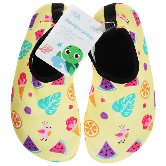 Аквашузы детские «На волне: Тропики», р. 32-33