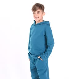 Костюм детский (толстовка, брюки) НАЧЁС, цвет петрол, рост 92 см