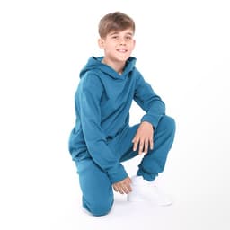 Костюм детский (толстовка, брюки) НАЧЁС, цвет петрол, рост 92 см