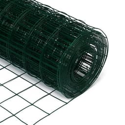 Сетка сварная с ПВХ покрытием, 10×1 м, ячейка 50×50 мм, d=1 мм, металл, Greengo
