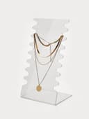 Подставка под колье, оргстекло 3 мм, 15×10×28 см, прозрачный