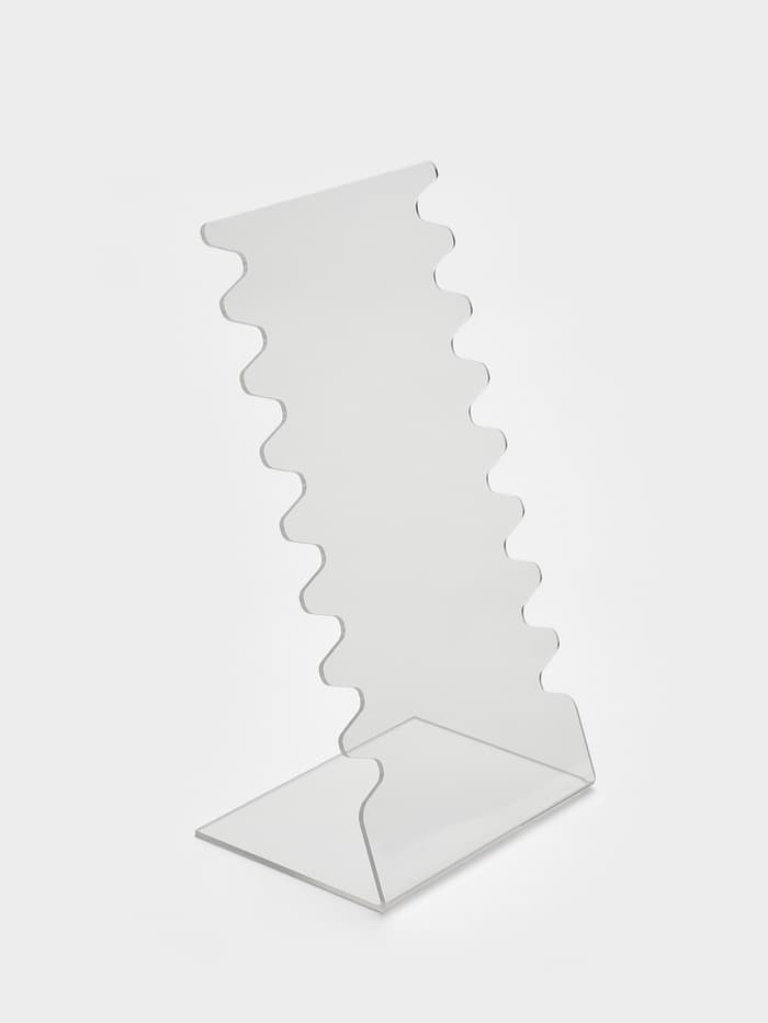 Подставка под колье, оргстекло 3 мм, 15×10×28 см, прозрачный