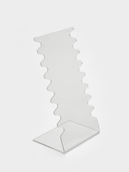 Подставка под колье, оргстекло 3 мм, 15×10×28 см, прозрачный