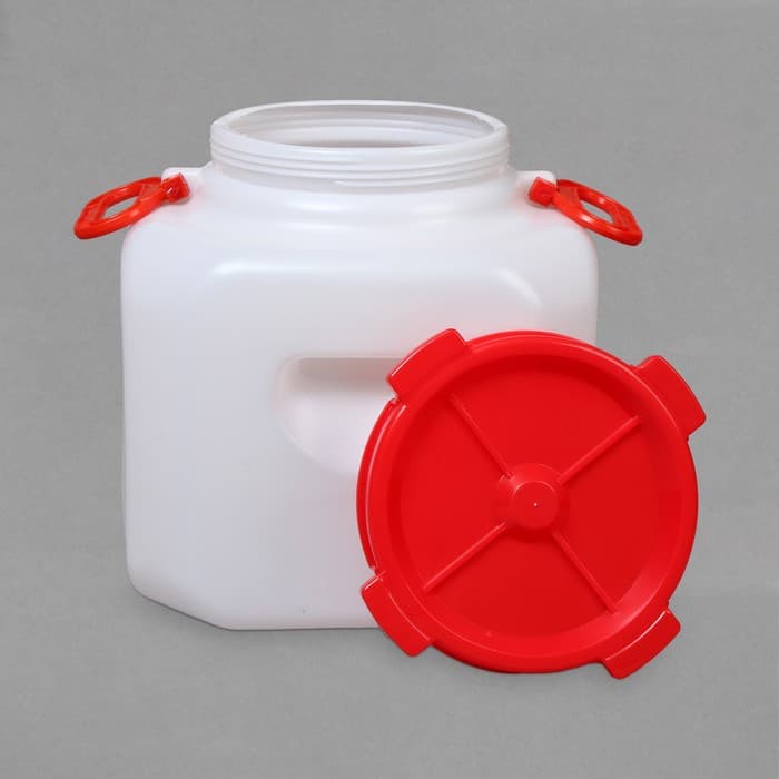 Фляга-бочка пищевая, 30 л, горловина 19.5 см, белая