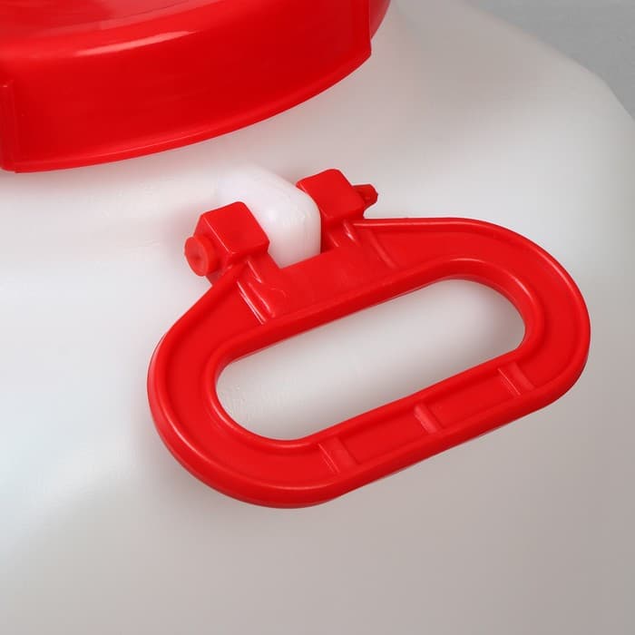 Фляга - бочка пищевая, 40 л, горловина 19.5 см, пластиковая, белая