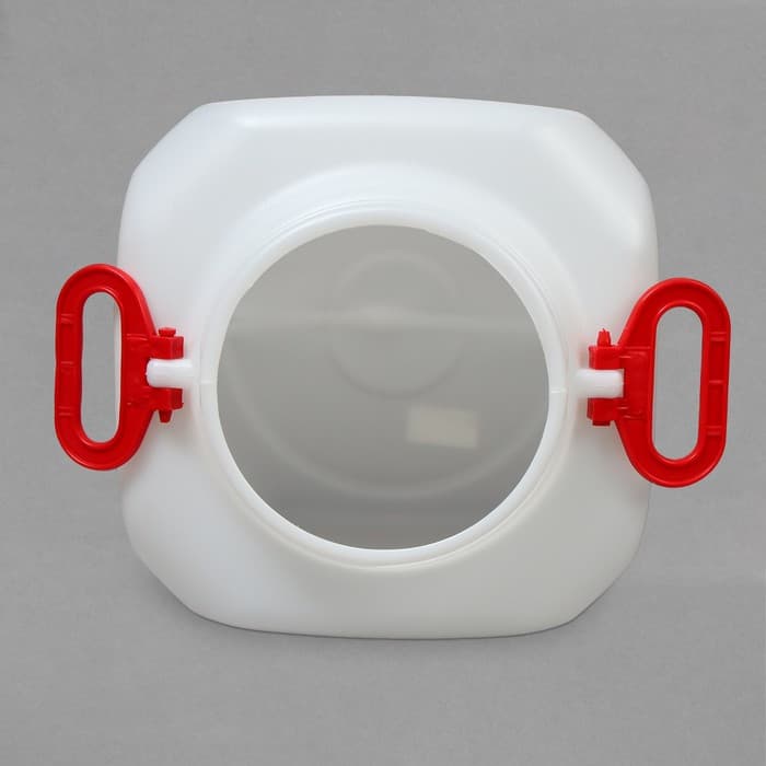 Фляга - бочка пищевая, 40 л, горловина 19.5 см, пластиковая, белая