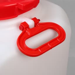 Фляга - бочка пищевая, 50 л, горловина 19.5 см, пластиковая, белая