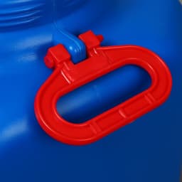 Фляга - бочка пищевая, 50 л, горловина 19.5 см, пластиковая, синяя