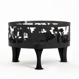 Костровая чаша «Лес», d=70 см, h=45 см, толщина стали 3 мм