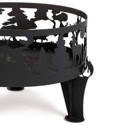 Костровая чаша «Лес», d=70 см, h=45 см, толщина стали 3 мм