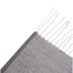 Палантин текстильный, цвет белый/чёрный, размер 68х175