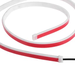 Подсветка двери, 12 В, 120 см, красно-белая, самоклеящаяся, набор 2 шт.