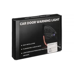 Подсветка двери, 12 В, 120 см, красно-белая, самоклеящаяся, набор 2 шт.