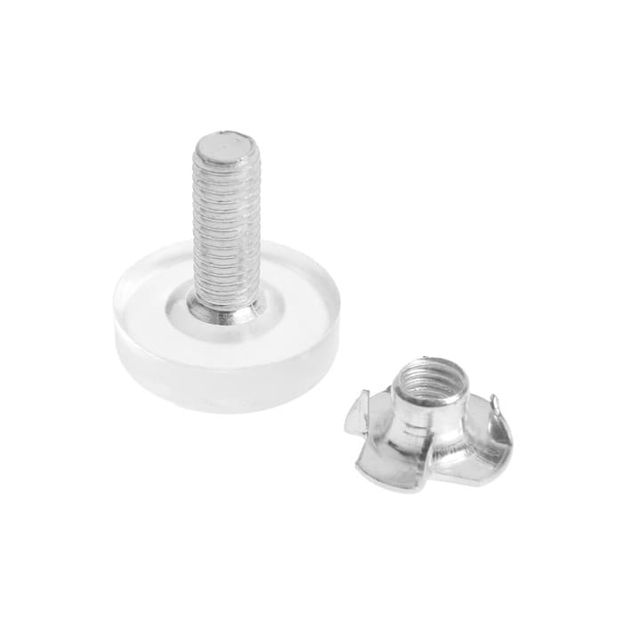 Опора регулируемая ТУНДРА, d=28 мм М8×21 мм 4 шт.