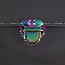 Застёжка для сумки, 3×3 см, разноцветная