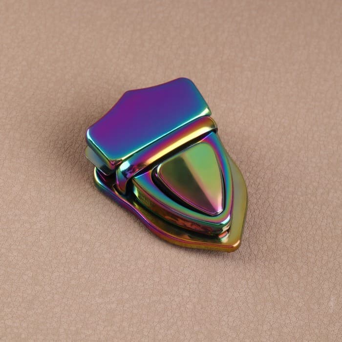 Застёжка для сумки, 3×4.2 см, разноцветная