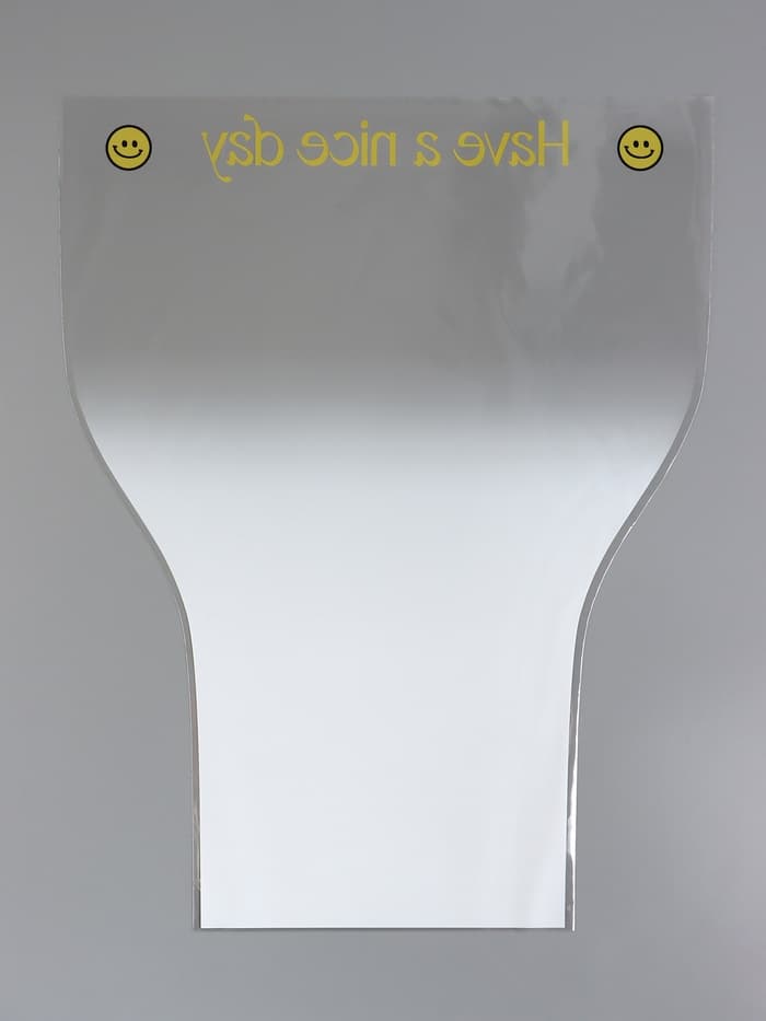 Пакет цветочный Конус, белый, 36×20×45 см±1 см