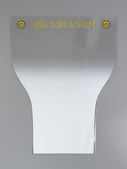 Пакет цветочный Конус, белый, 36×20×45 см±1 см