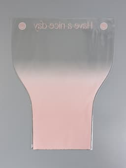 Пакет цветочный Конус, розовый, 36×20×45 см±1 см