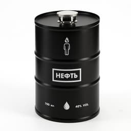 Фляжка «Запас нефти», нержавеющая сталь, 700 мл, 25 oz