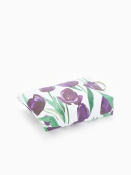 Кошелёк-монетница на молнии 12×2×9 см, с цветочным принтом, МИКС