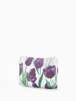 Кошелёк-монетница на молнии 12×2×9 см, с цветочным принтом, МИКС