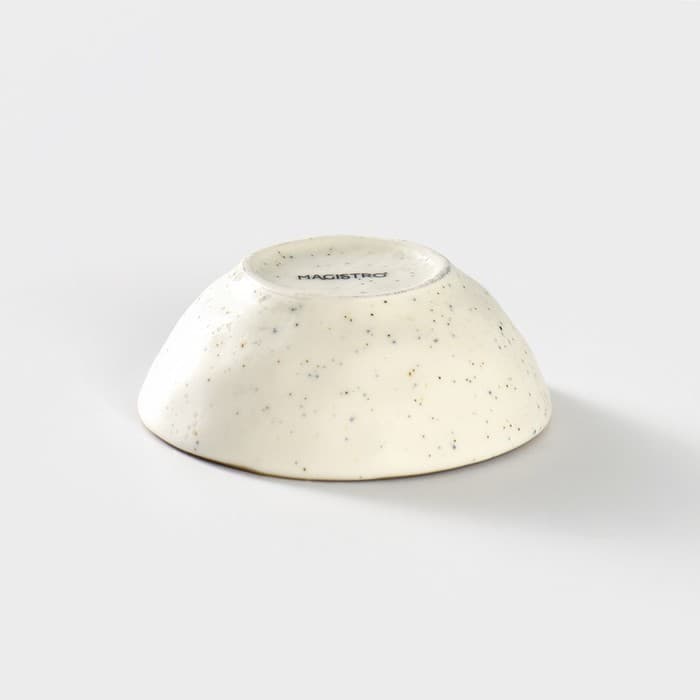Соусник фарфоровый Magistro Poursephona, 90 мл, d=9.2 см, белый