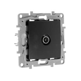 Розетка ТВ Legrand Etika, скрытая, одноместная, антрацит