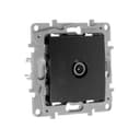 Розетка ТВ Legrand Etika, скрытая, одноместная, антрацит