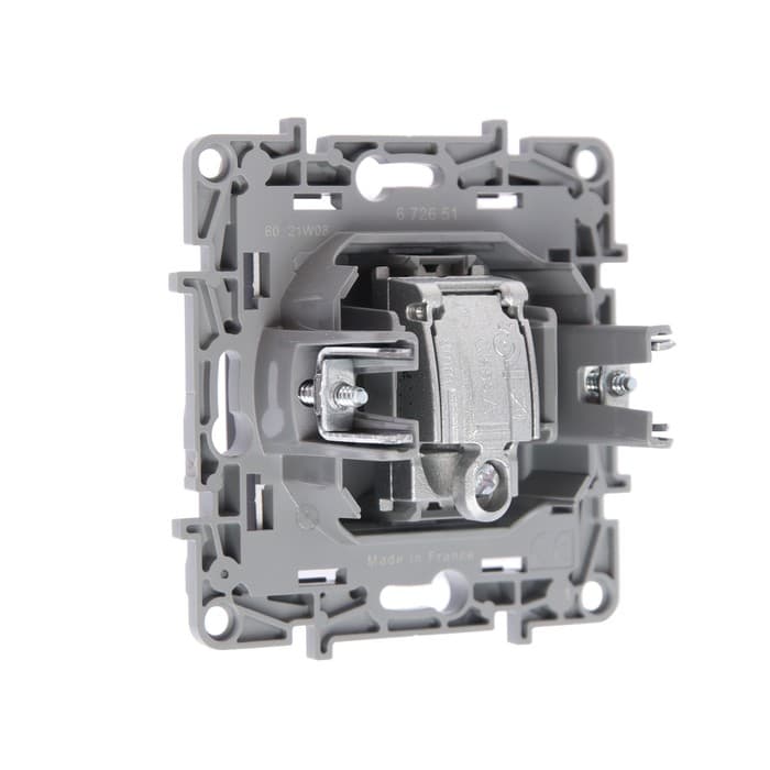 Розетка ТВ Legrand Etika, скрытая, одноместная, антрацит