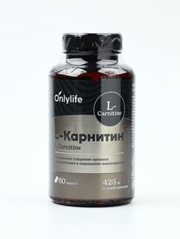 L - карнитин жиросжигатель спортивный, для похудения, 60 капсул
