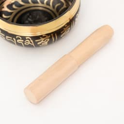 Поющая чаша «Иероглифы» с резонатором, музыкальный инструмент, 4.5×9.5×9.5 см