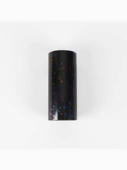 Фатин с разноцветными блёстками, 15 см, 23±1 м, 11±1 г/м², чёрный №40