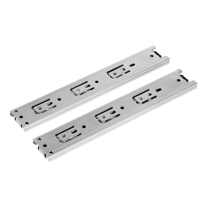 Шариковые направляющие, L=250 мм, Н=42 мм, толщина 0.7 мм 2 шт.