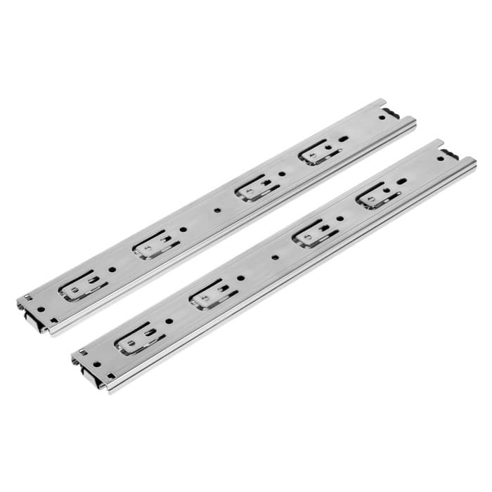 Шариковые направляющие, L=350 мм, Н=42 мм, толщина 0.7 мм 2 шт.