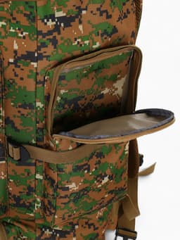 Рюкзак тактический туристический Adventure, 70 л, с карманами, расцветка пиксели, зелёный