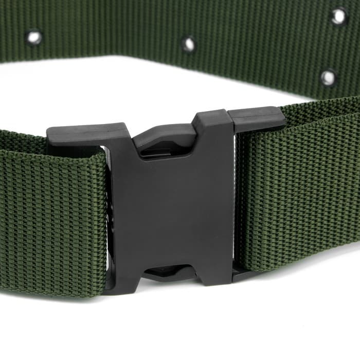 Ремень тактический, 125 см, ширина 5.3 см, пряжка пластик, хаки