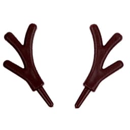 Рожки «Оленьи» размер 1 шт. — 5×4 см, набор 2 шт.