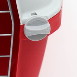 Переноска для животных, 47×30×35 см, вес до 9 кг, пластик, красная