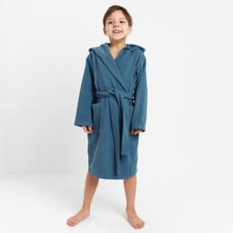 Халат махровый детский «Этель. Всегда первый», размер 30, синий